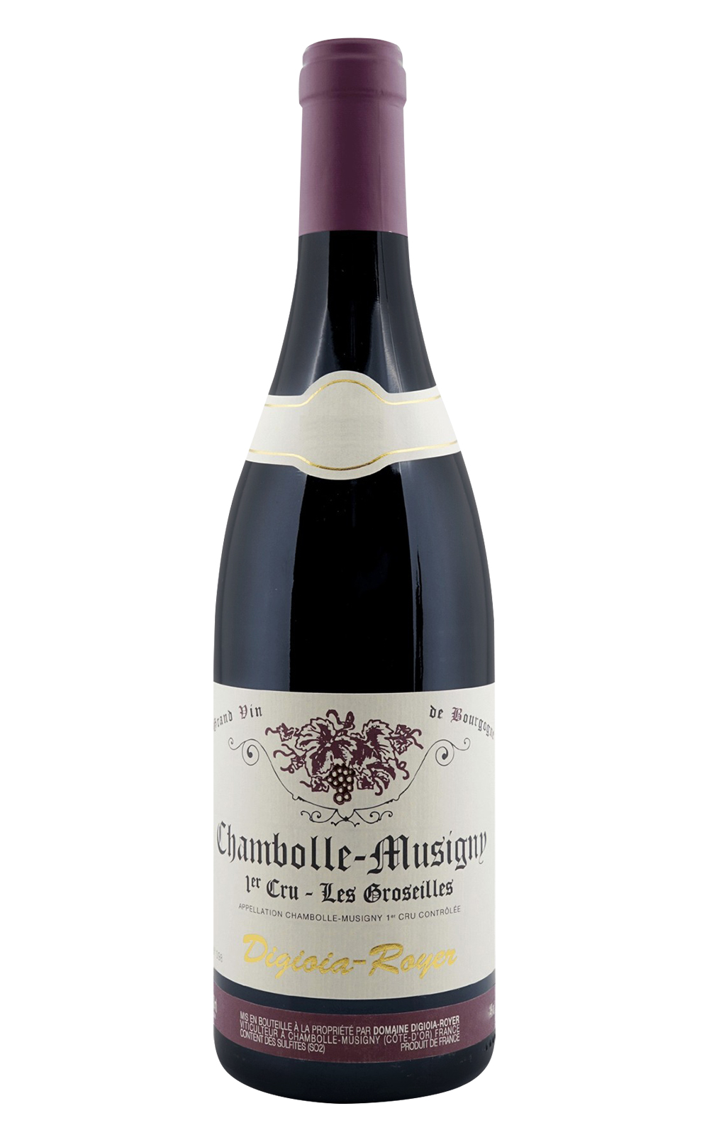 Domaine Digioia Royer Chambolle Musigny 1er Cru Les Groseilles 2022 迪嘉 樺葉酒莊 香波蜜思妮 葛羅賽爾 一級園紅酒