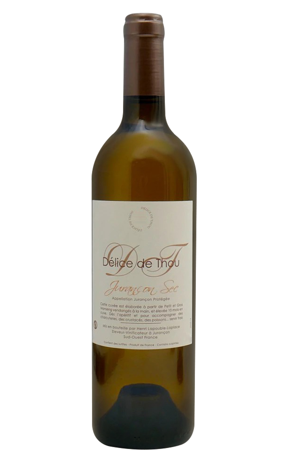 Clos Thou Delice de Thou Jurançon Sec 2019 圖爾莊園 圖爾的樂事 居宏頌白酒