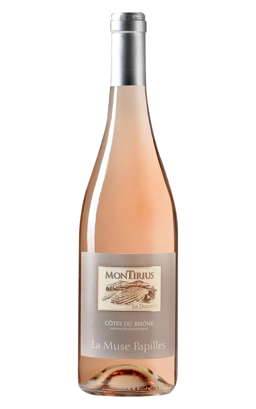 Domaine Montirius La Muse Papilles Cotes du Rhone Rose 2022 蒙蒂思酒莊 女神味蕾 隆河丘粉紅酒