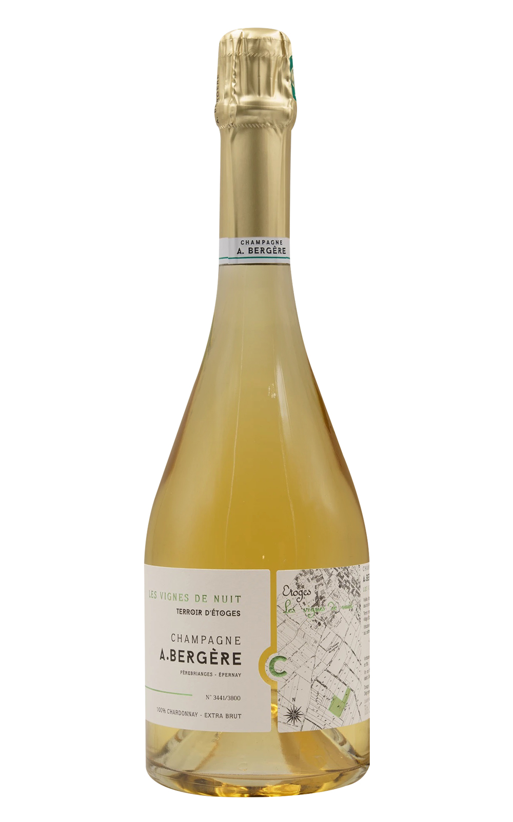 Champagne A Bergère Les Vignes de Nuit Extra Brut Gift Box 2017 牧羊女香檳 夜藤園 年份不甜香檳 禮盒