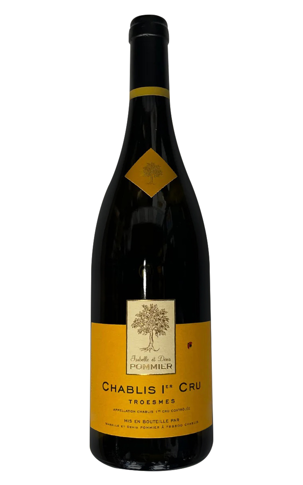 Isabelle et Denis Pommier Chablis 1er Cru Troesmes 2021 波米耶酒莊 夏布利 托美士 一級園白酒