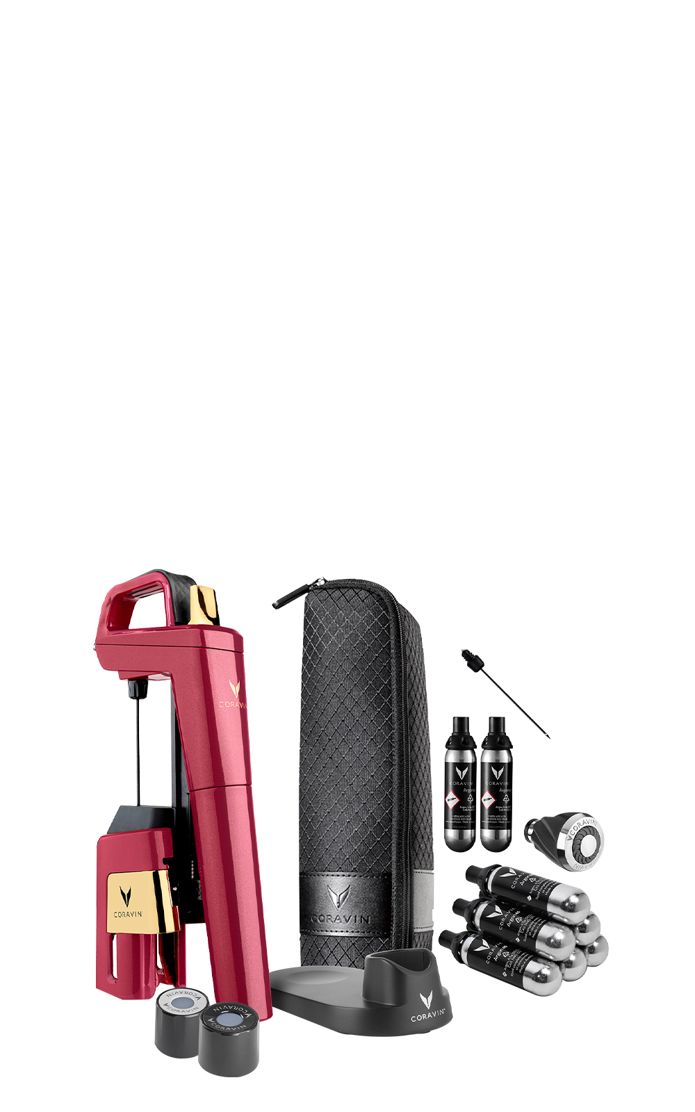 Coravin Coravin Timesless Six Set Red Coravin取酒器 Coravin 6號取酒器 完美時光組 紅蓮