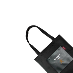 Estrella Damm 周邊-INEDIT黑色托特包