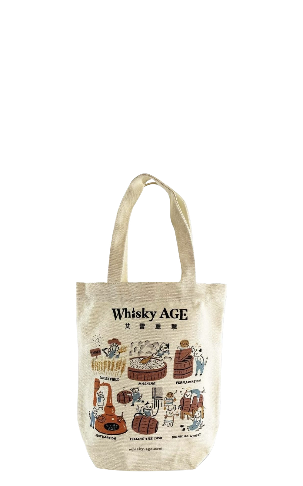 Whisky Age周邊 品牌貓咪帆布包