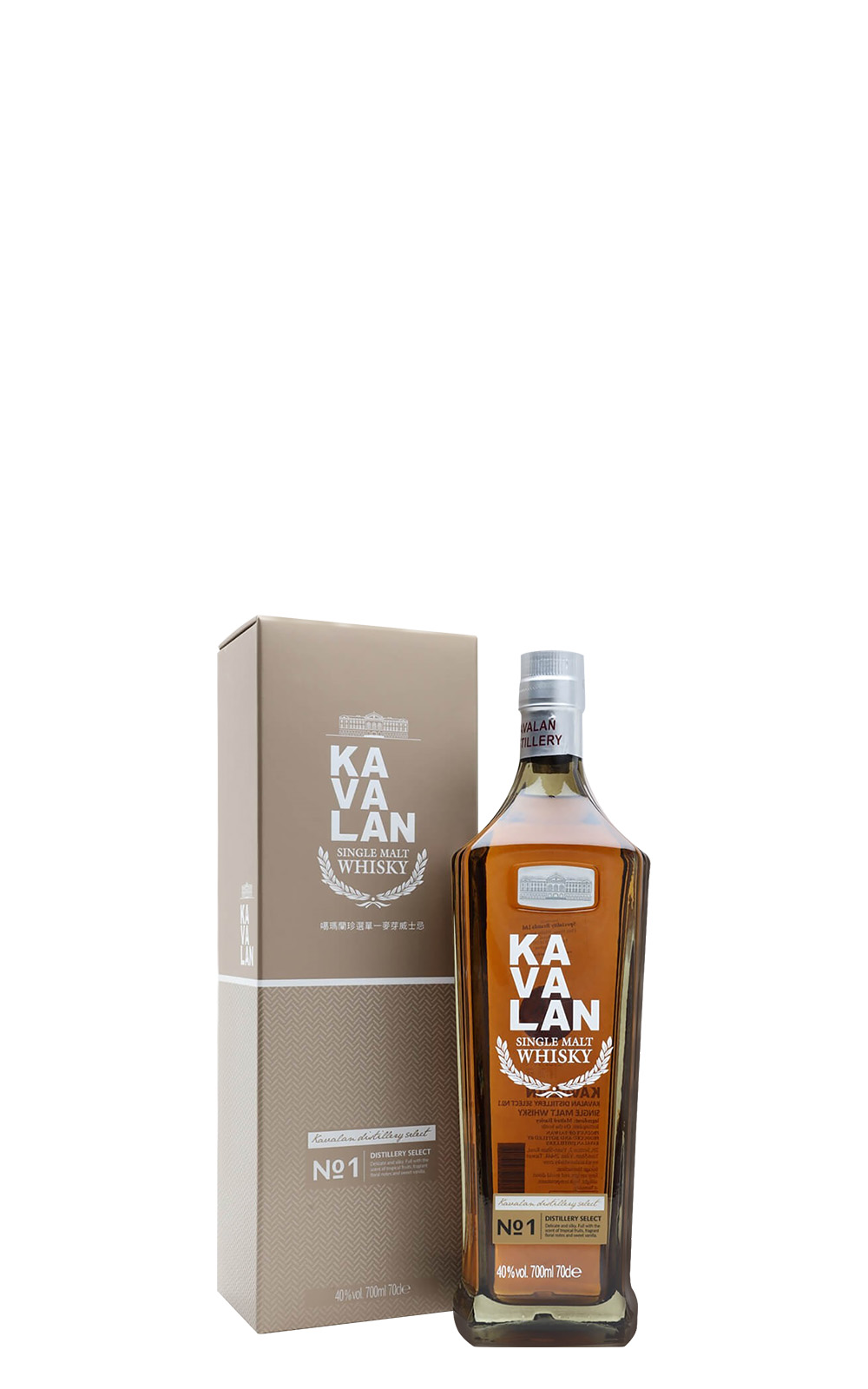 Kavalan Select No 1 Single Malt Whisky 噶瑪蘭蒸餾廠 珍選No 1 單一麥芽威士忌