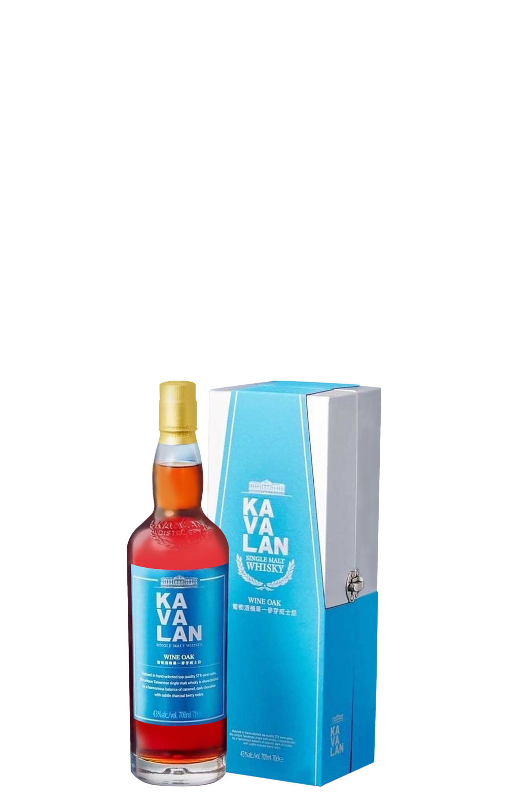 Kavalan Wine Oak Single Malt Whisky 噶瑪蘭蒸餾廠 葡萄酒桶 單一麥芽威士忌