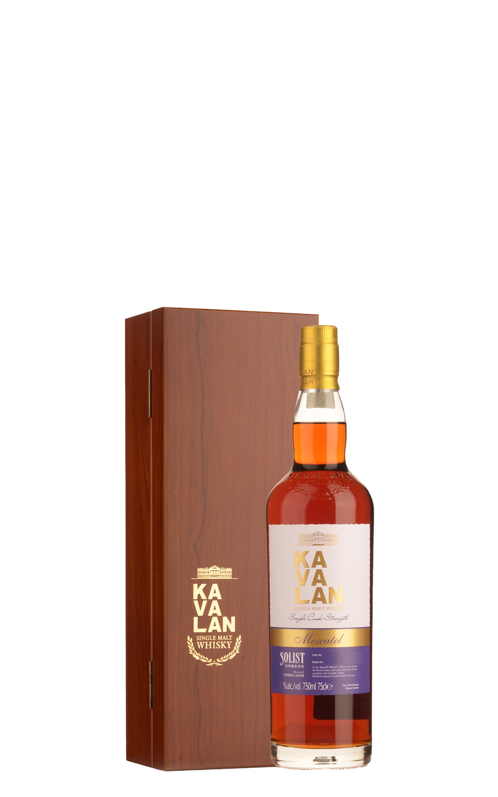 Kavalan Solist Moscatel Single Cask Strength Single Malt Whisky 噶瑪蘭蒸餾廠 經典獨奏系列 蜜思嘉葡萄酒桶 原酒 單一麥芽威士忌