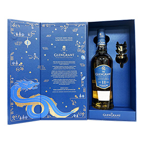 Glen Grant-Aged 18 Years Single Malt Scotch Whisky (Year of Dragon Gift Box)