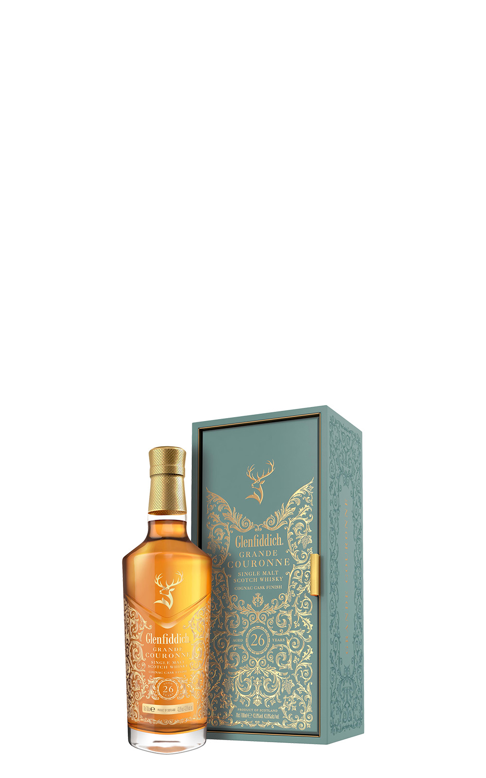 Glenfiddich Grande Couronne Aged 26 Years Single Malt Scotch Whisky 格蘭菲迪蒸餾廠 皇冠 26年 單一麥芽蘇格蘭威士忌