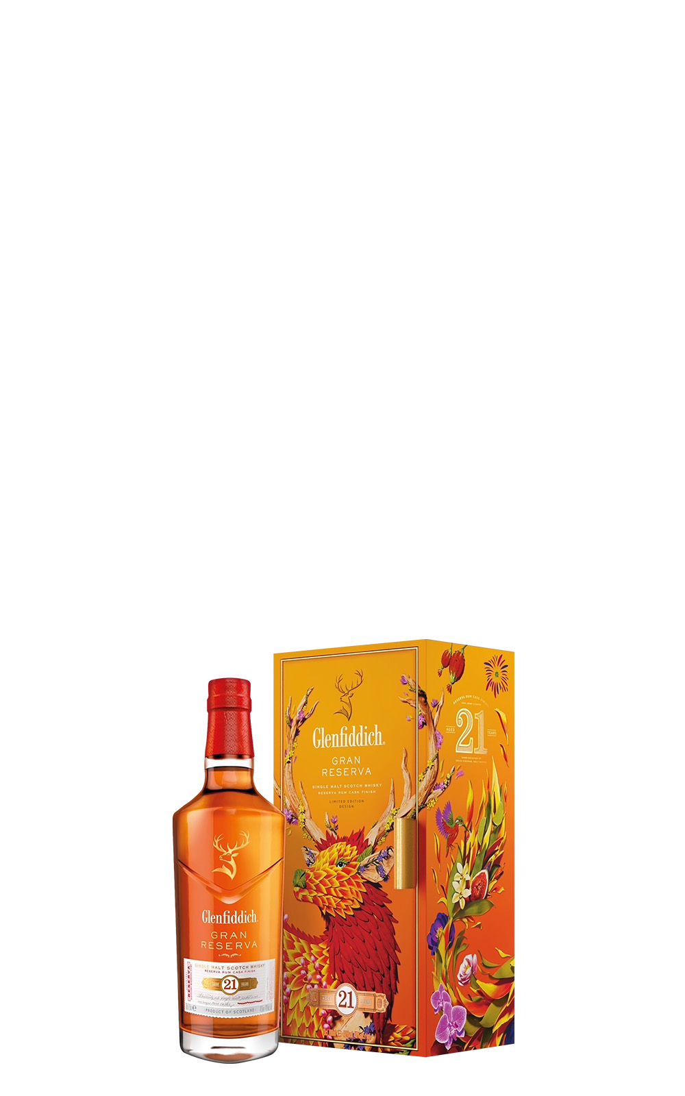 Glenfiddich Aged 21 Years Old Single Malt Scotch Whisky 2024 CNY Gift Box 格蘭菲迪蒸餾廠 21年單一麥芽蘇格蘭威士忌 2024新年禮盒