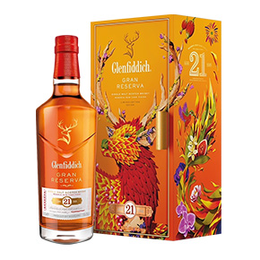 Glenfiddich-Aged 21 Years Old Single Malt Scotch Whisky (2024 CNY Gift Box)