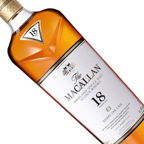 Macallan-18 Years Old Sherry Oak Cask Highland Single Malt Scotch Whisky (2023 Edition)