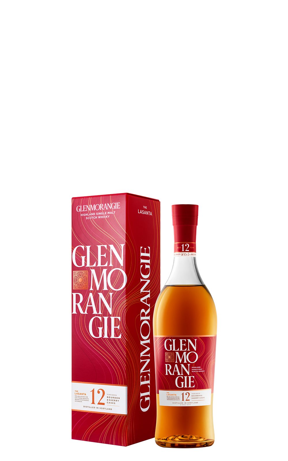 Glenmorangie 新標 The Lasanta Aged 12 Years Highland Single Malt Scotch 格蘭傑蒸餾廠 拉桑塔 12年高地單一麥芽蘇格蘭威士忌