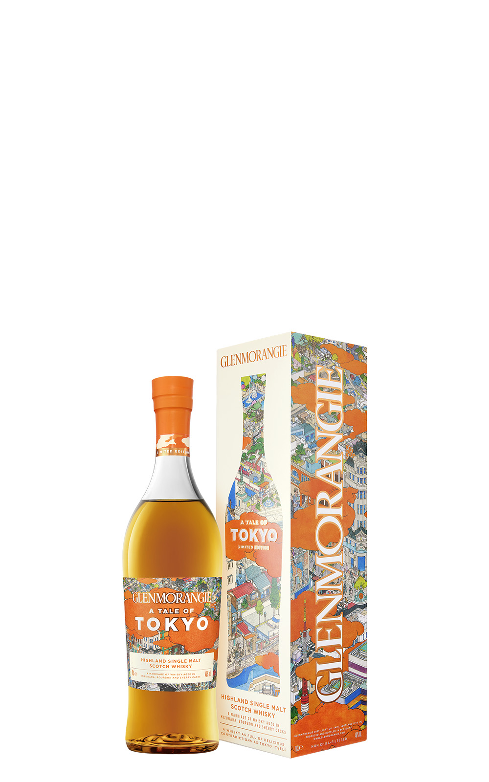 Glenmorangie A Tale of Tokyo Highland Single Malt Scotch Whisky 格蘭傑蒸餾廠 東京物語 高地 單一麥芽蘇格蘭威士忌
