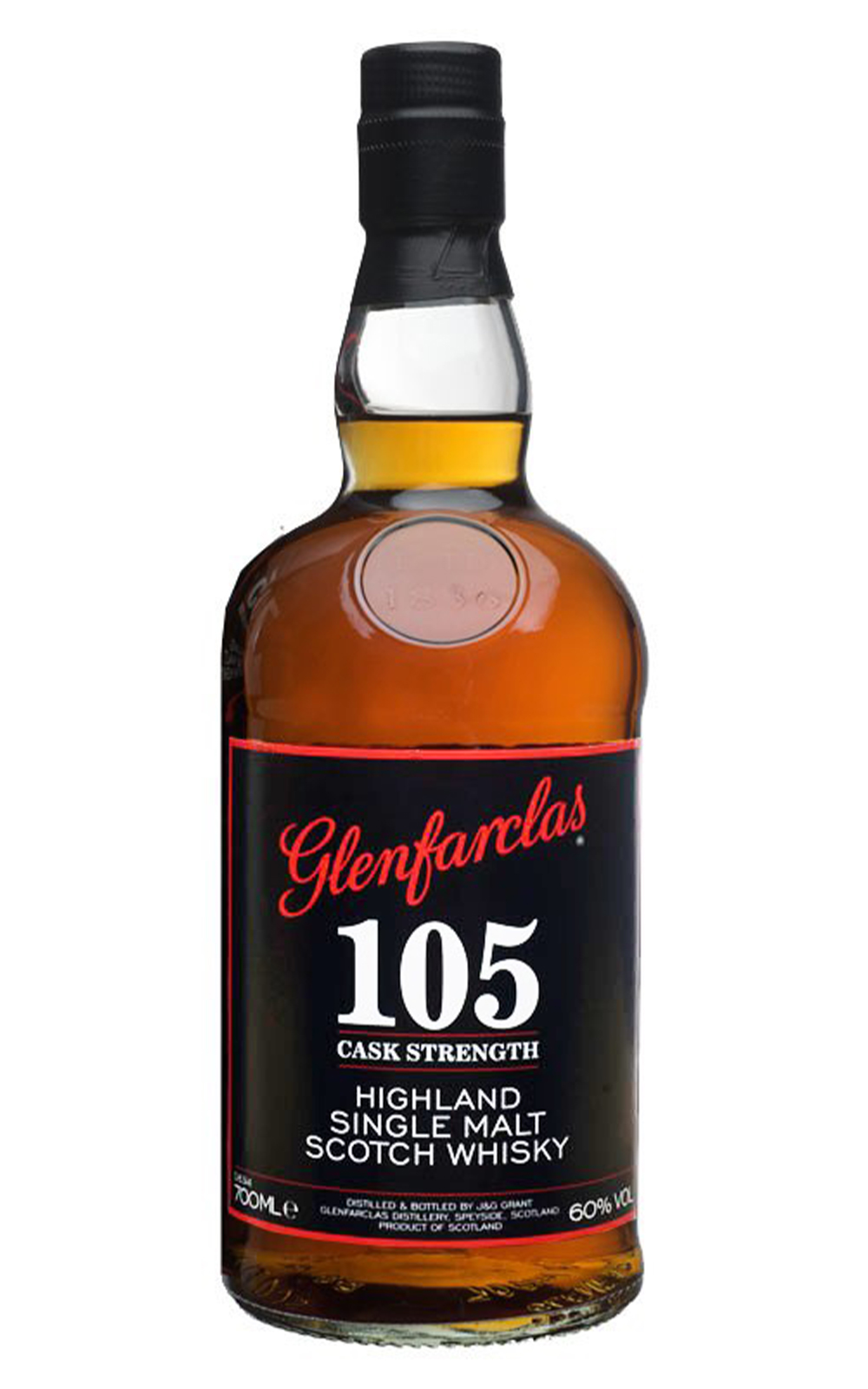 Glenfarclas 105 Cask Strength Highland Single Malt Scotch Whisky 格蘭花格蒸餾廠 105 原桶強度 高地單一麥芽蘇格蘭威士忌