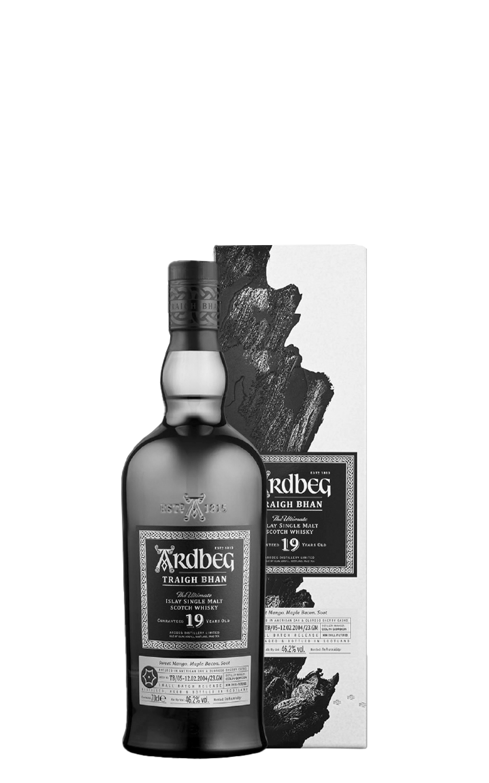 Ardbeg Traigh Bhan 19 Years Old Islay Single Malt Scotch Whisky Batch 5 雅柏蒸餾廠 19年 艾雷島單一麥芽蘇格蘭威士忌 第五批次