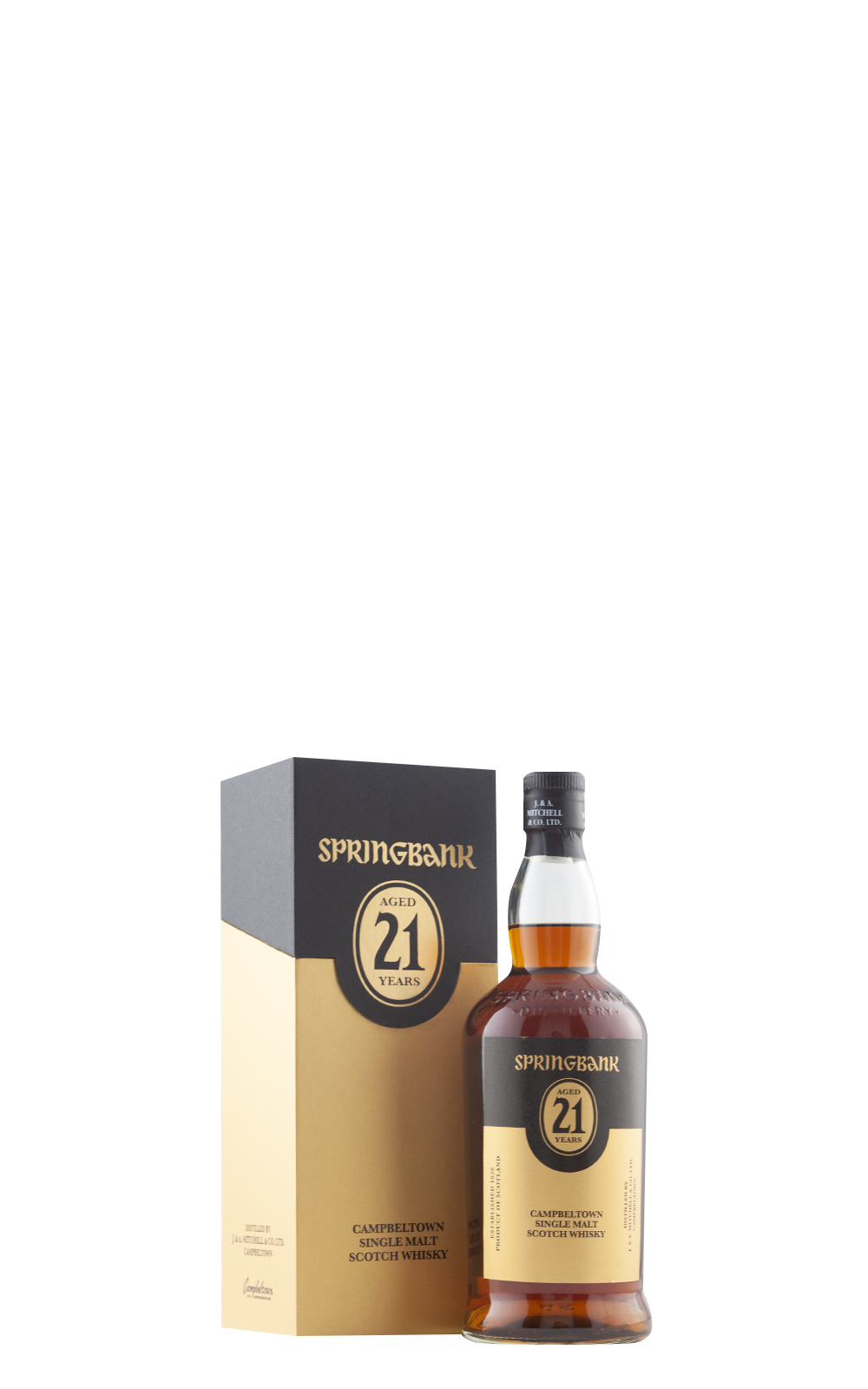 Springbank Distillery Aged 21 Years Single Malt Scotch Whisky 雲頂蒸餾廠 21年單一麥芽蘇格蘭威士忌