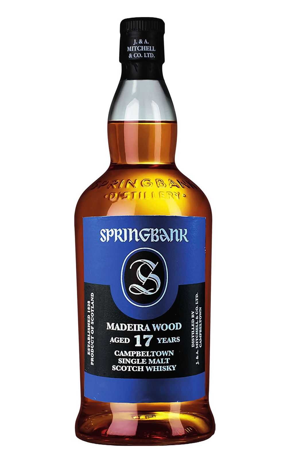 Springbank Distillery Aged 17 Years Madeira Wood Campbeltown Single Malt Scotch Whisky 雲頂蒸餾廠 十七年 馬德拉桶 坎貝爾鎮單一麥芽蘇格蘭威士忌