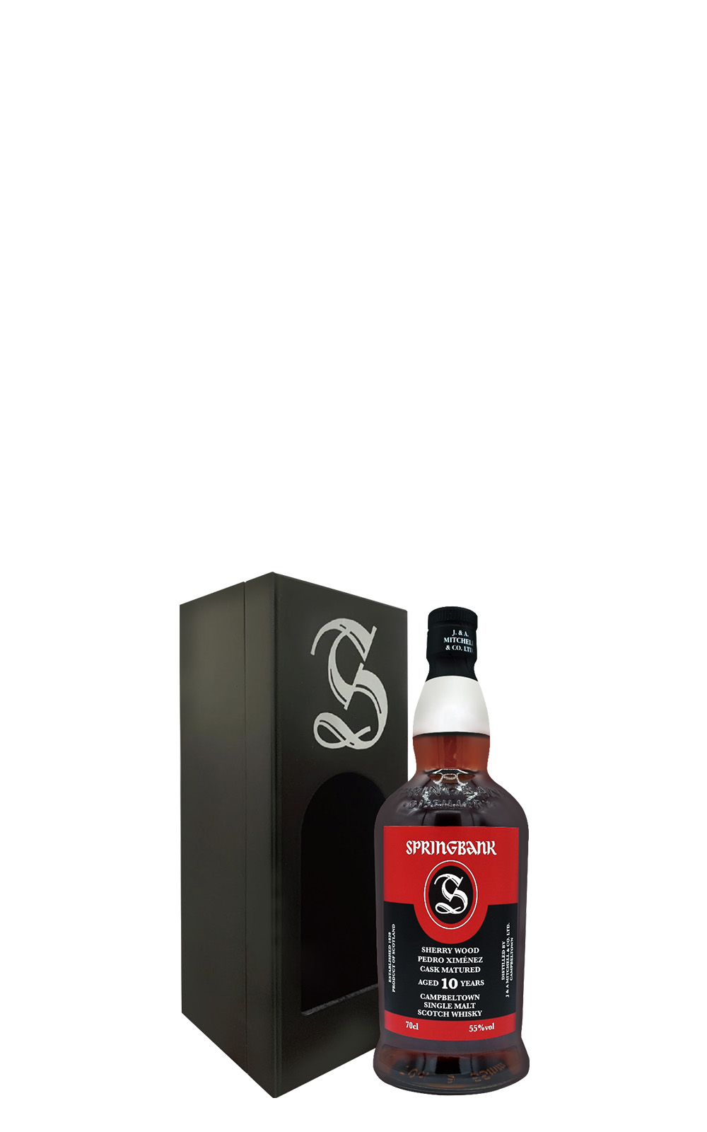 Springbank Distillery Aged 10 Years PX Cask Matured Single Springbank Distillery Aged 10 Years PX Cask Matured Single
