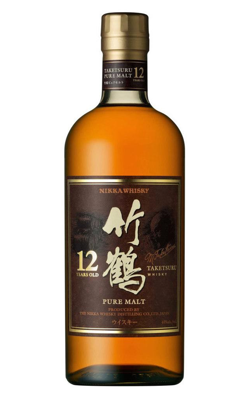 Taketsuru 12 Years Old Blended Whisky 竹鶴 12年 調和麥芽威士忌