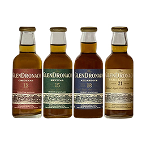 Glendronach-Miniatures 4 Bottle Set (12/15/18/21 / 50ml*4)