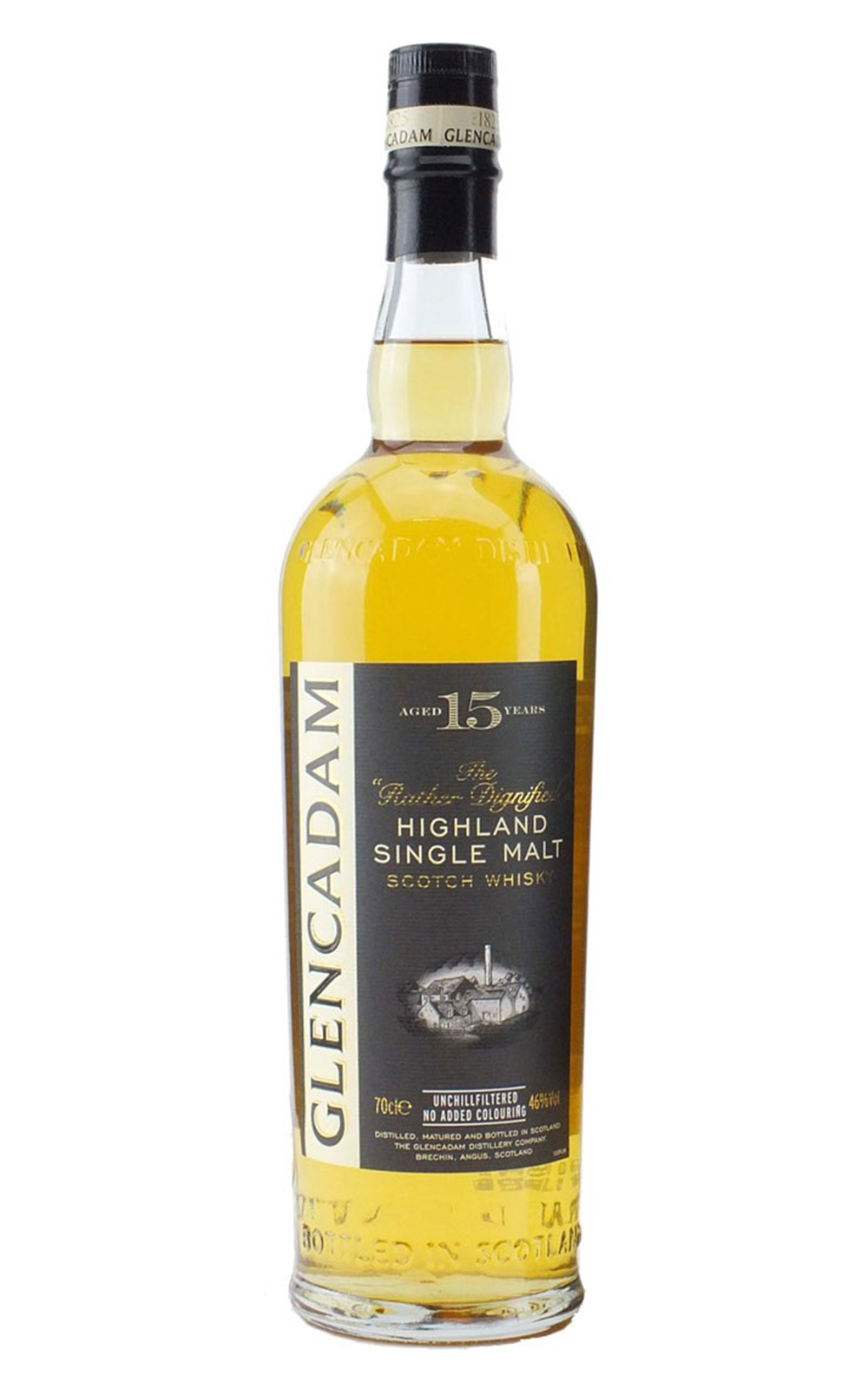 Glencadam Aged 15 Years Highland Single Malt Scotch Whisky 卡登 15年 高地 單一麥芽蘇格蘭威士忌