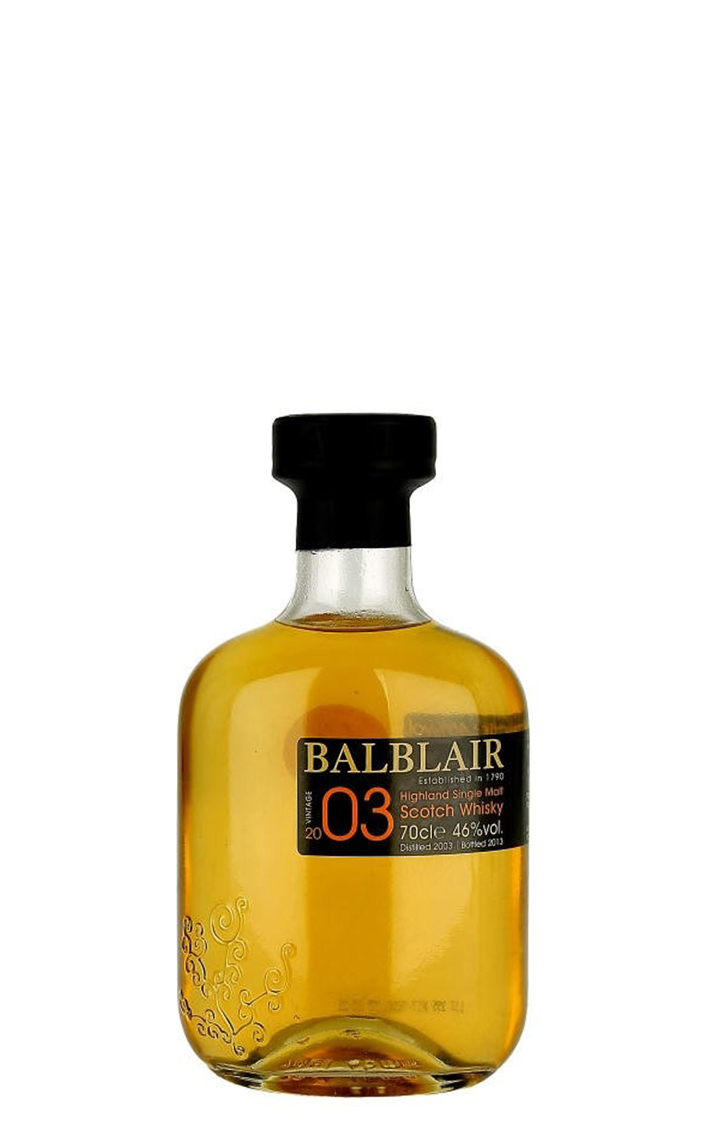Balblair Vintage 2003 Highland Single Malt Scotch Whisky 巴布萊爾 2003年 高地單一麥芽蘇格蘭威士忌