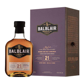 Balblair-Aged 21 Years Highland Single Malt Scotch Whisky