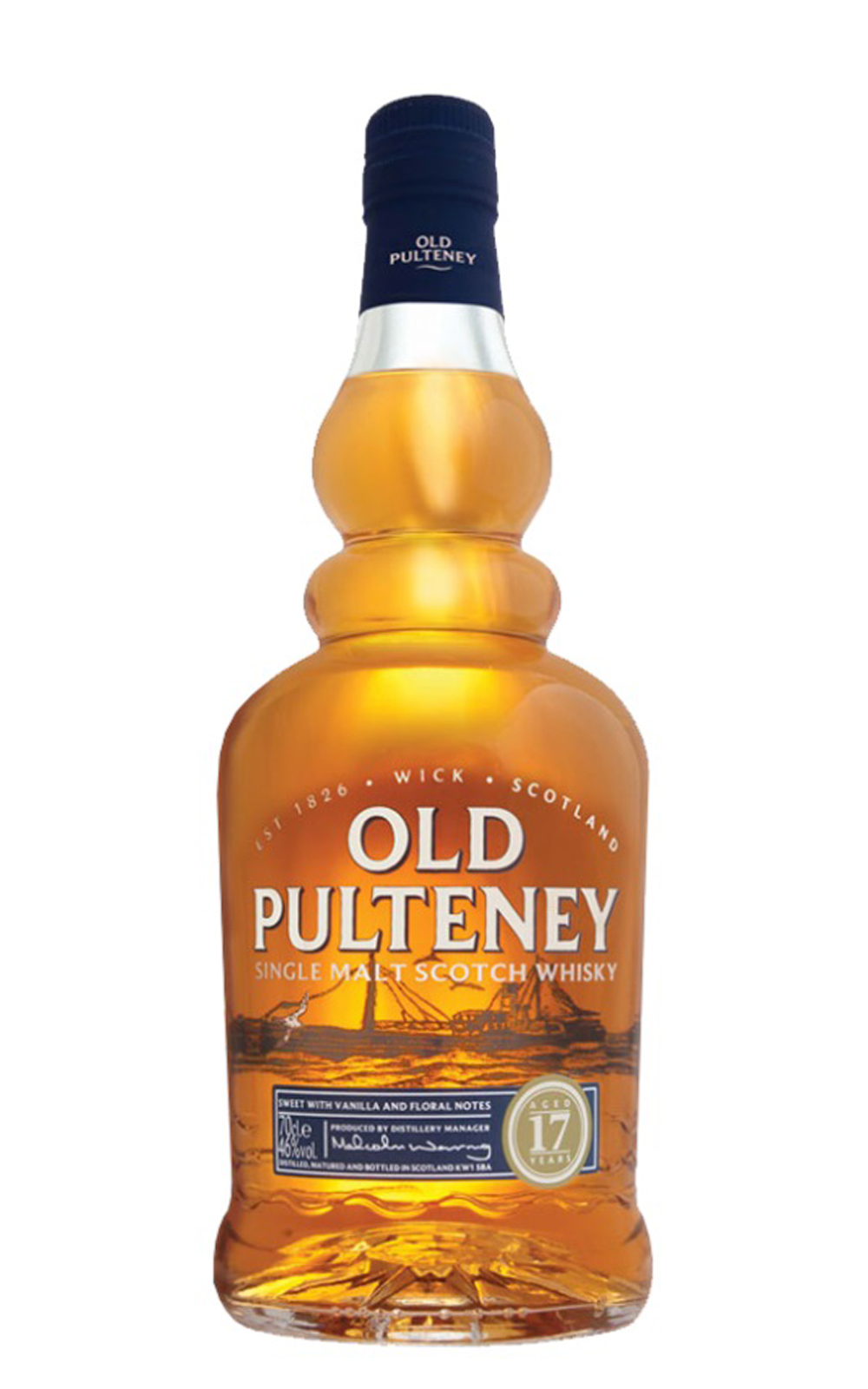 Old Pulteney Aged 17 Years Single Malt Scotch Whisky 富特尼蒸餾廠 17年單一麥芽蘇格蘭威士忌