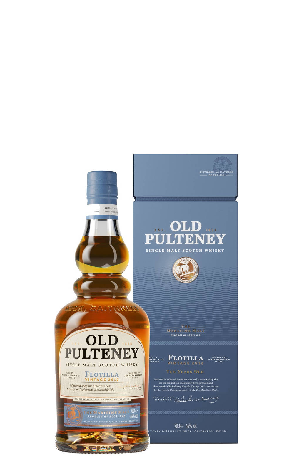 Old Pulteney Flotilla 2012 10 Years Old Single Malt Scotch Whisky 富特尼蒸餾廠 艦隊2012 10年單一麥芽蘇格蘭威士忌
