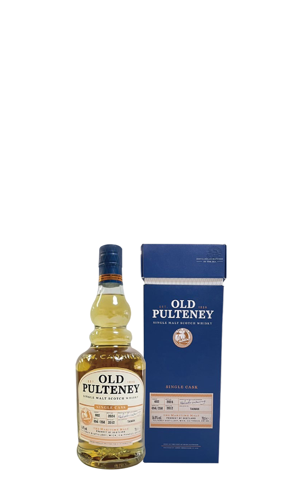 Old Pulteney 2012 602 Single Cask Single Malt Scotch Whisky 富特尼蒸餾廠 2012 602 單桶 單一麥芽蘇格蘭威士忌 台灣限定