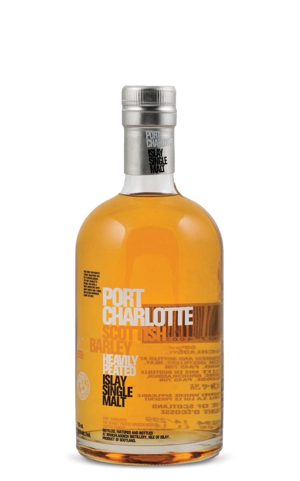 Bruichladdich Distillery Port Charlotte Scottish Barley 布萊迪蒸餾廠 波夏系列 蘇格蘭大麥 單一純麥威士忌