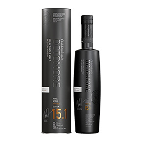 Bruichladdich Distillery-Octomore "Edition 15.1" Super-Heavily Peated Islay Single Malt Scotch Whisk
