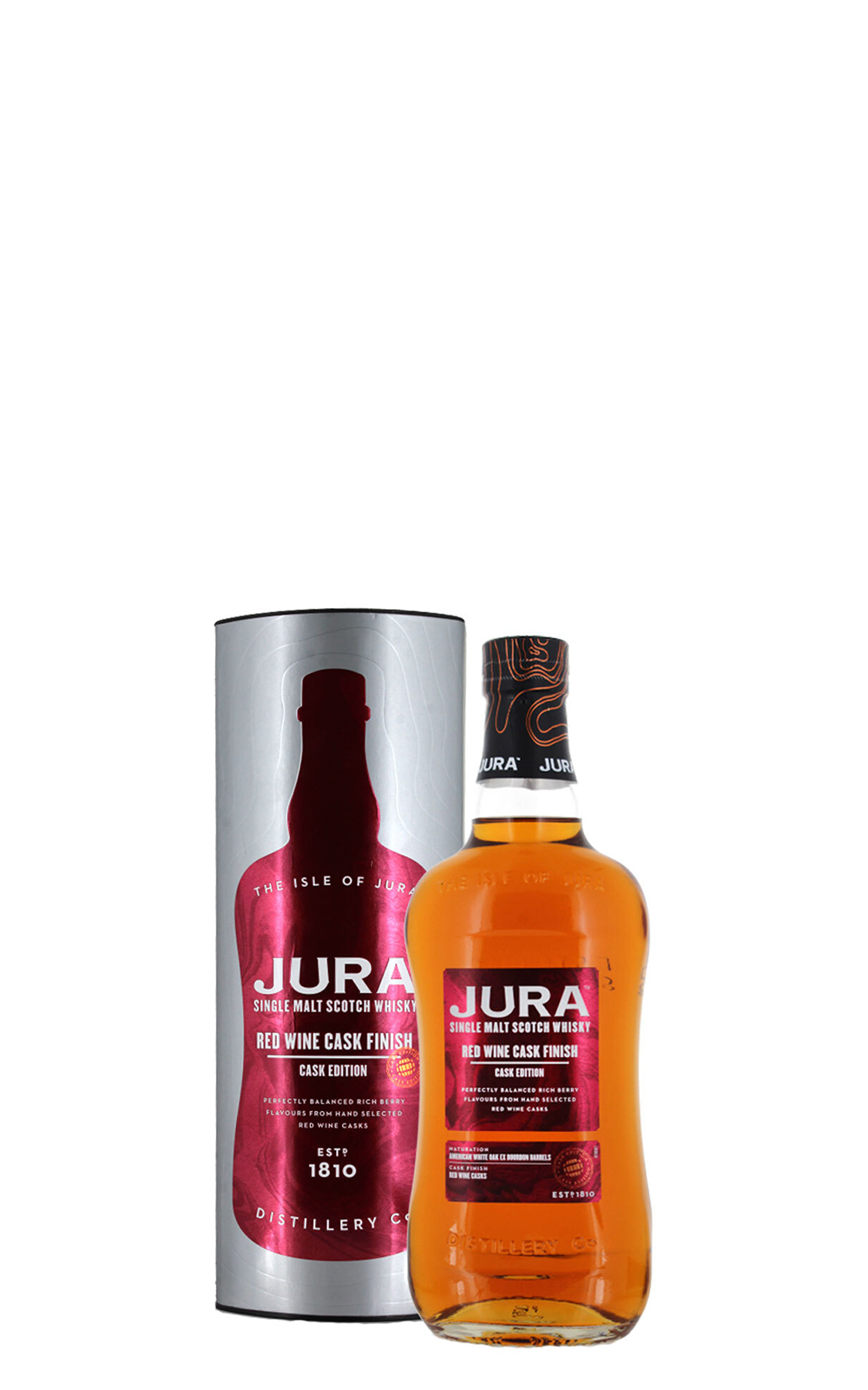 Jura Red Wine Cask Finish Single Malt Scotch Whisky 吉拉蒸餾廠 紅酒桶 單一麥芽蘇格蘭威士忌