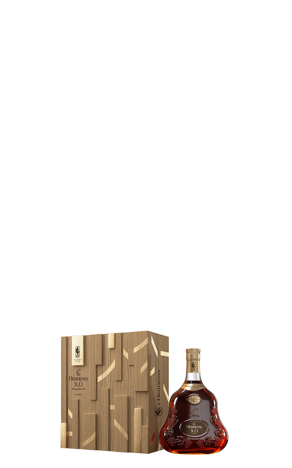Hennessy X O Cognac 2024 NBA Collector s Edition附提袋 軒尼詩 X O 干邑白蘭地 2024 NBA 聯名限量版附提袋