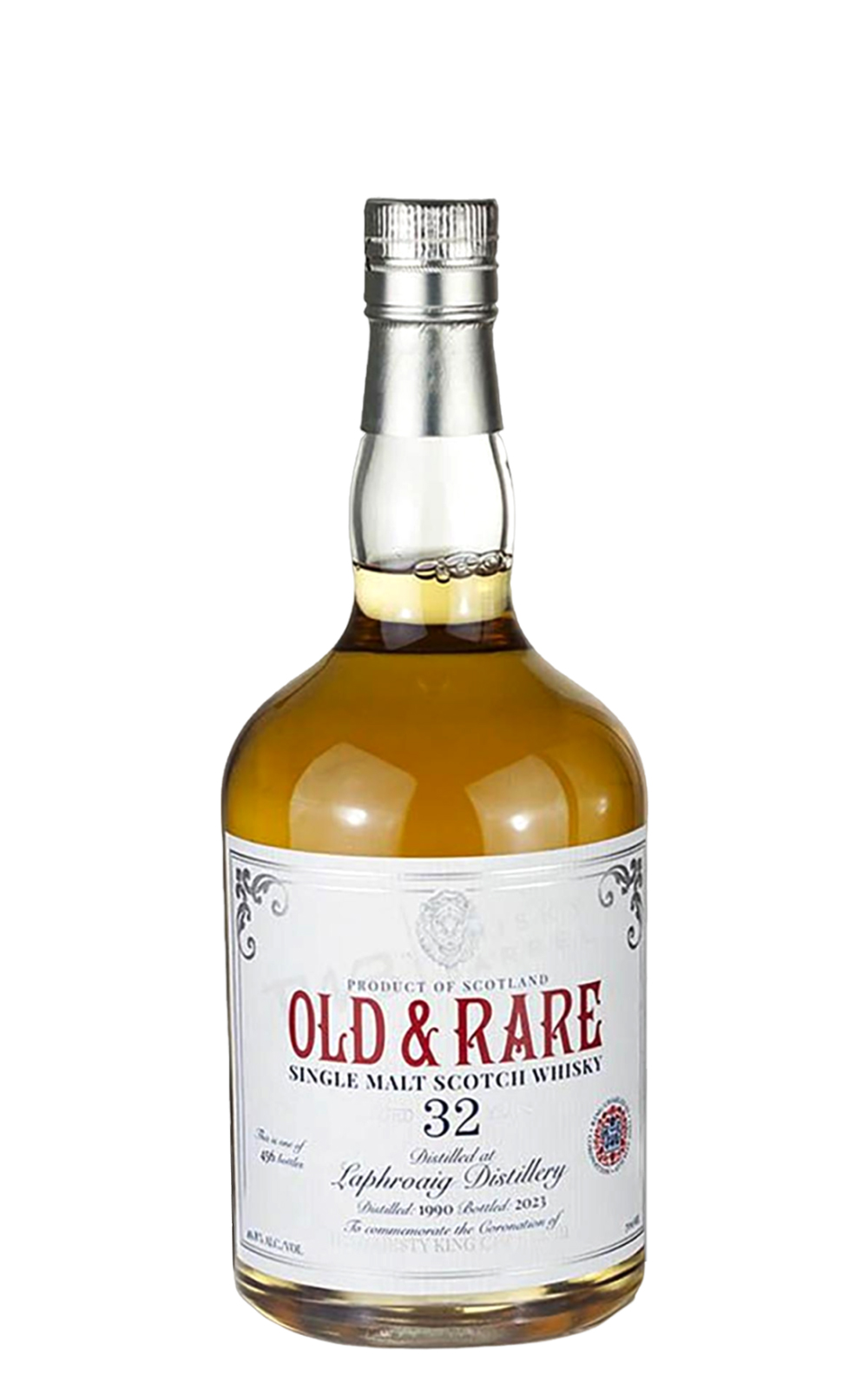 Old Rare Whisky Laphroaig 1990 Aged 32 Years Single Malt Scotch Whisky 老麥紳士 拉弗格 1990 32年單一麥芽蘇格蘭威士忌
