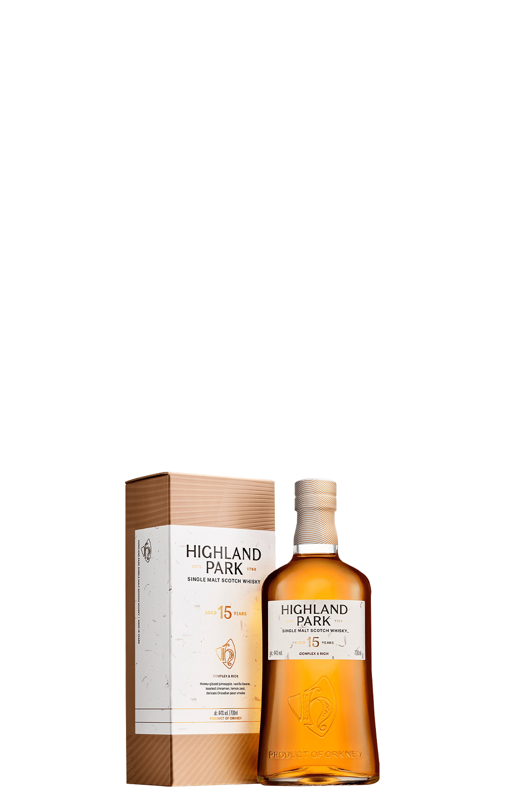 Highland Park Aged 15 Years Single Malt Scotch Whisky 新版 高原騎士 15年單一麥芽蘇格蘭威士忌 新版