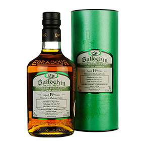 Edradour Distillery-Ballechin Aged 19 Years Madeira Cask Highland Single Malt Scotch Whisky