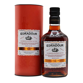 Edradour Distillery-"Batch #2" Aged 12 Years Oloroso Sherry Butts Highland Single Malt Scotch Whisky