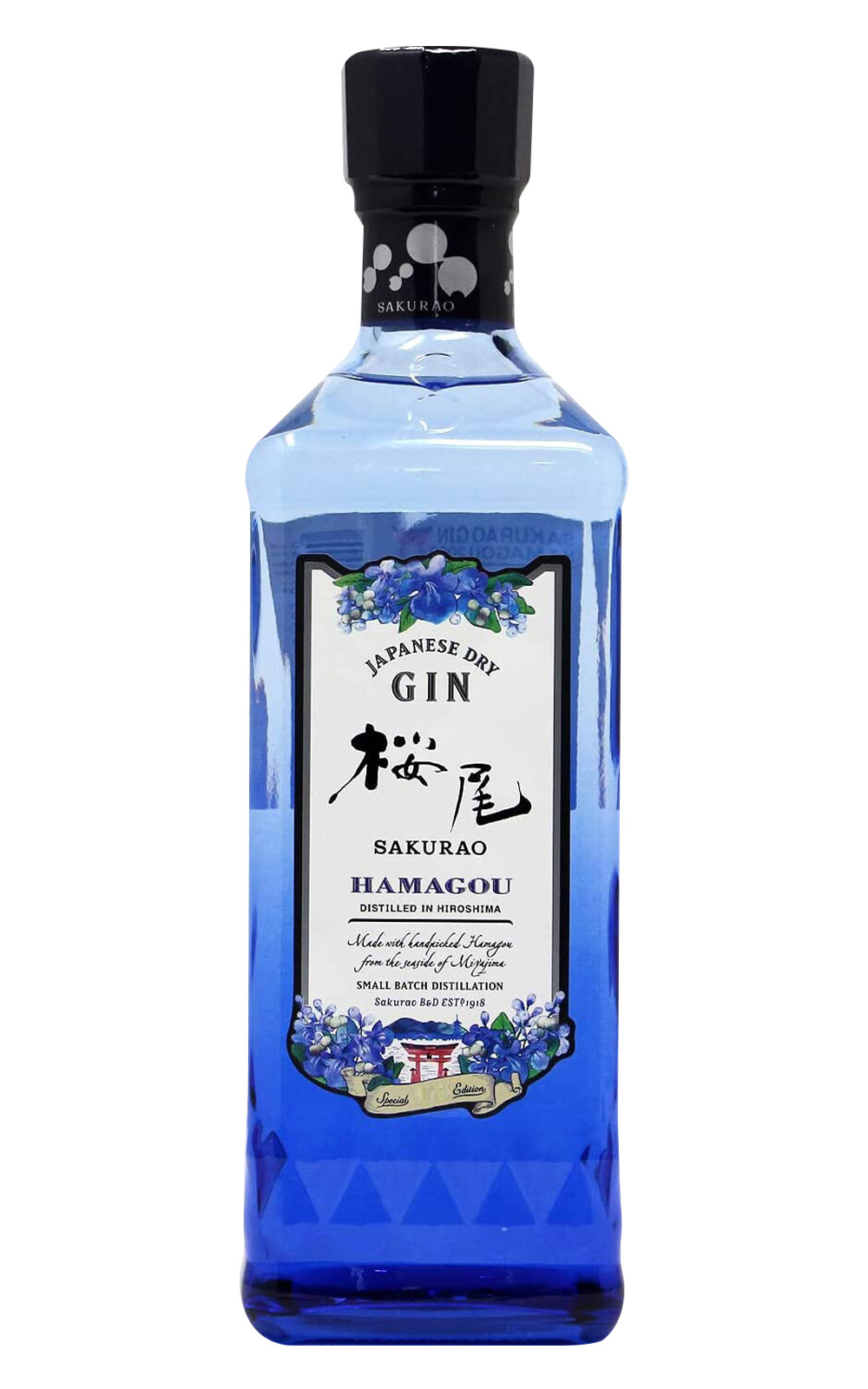 Sakurao Distillery 桜尾 Hamagou Japanese Dry Gin 櫻尾蒸餾廠 櫻尾 單葉蔓荊 日本琴酒