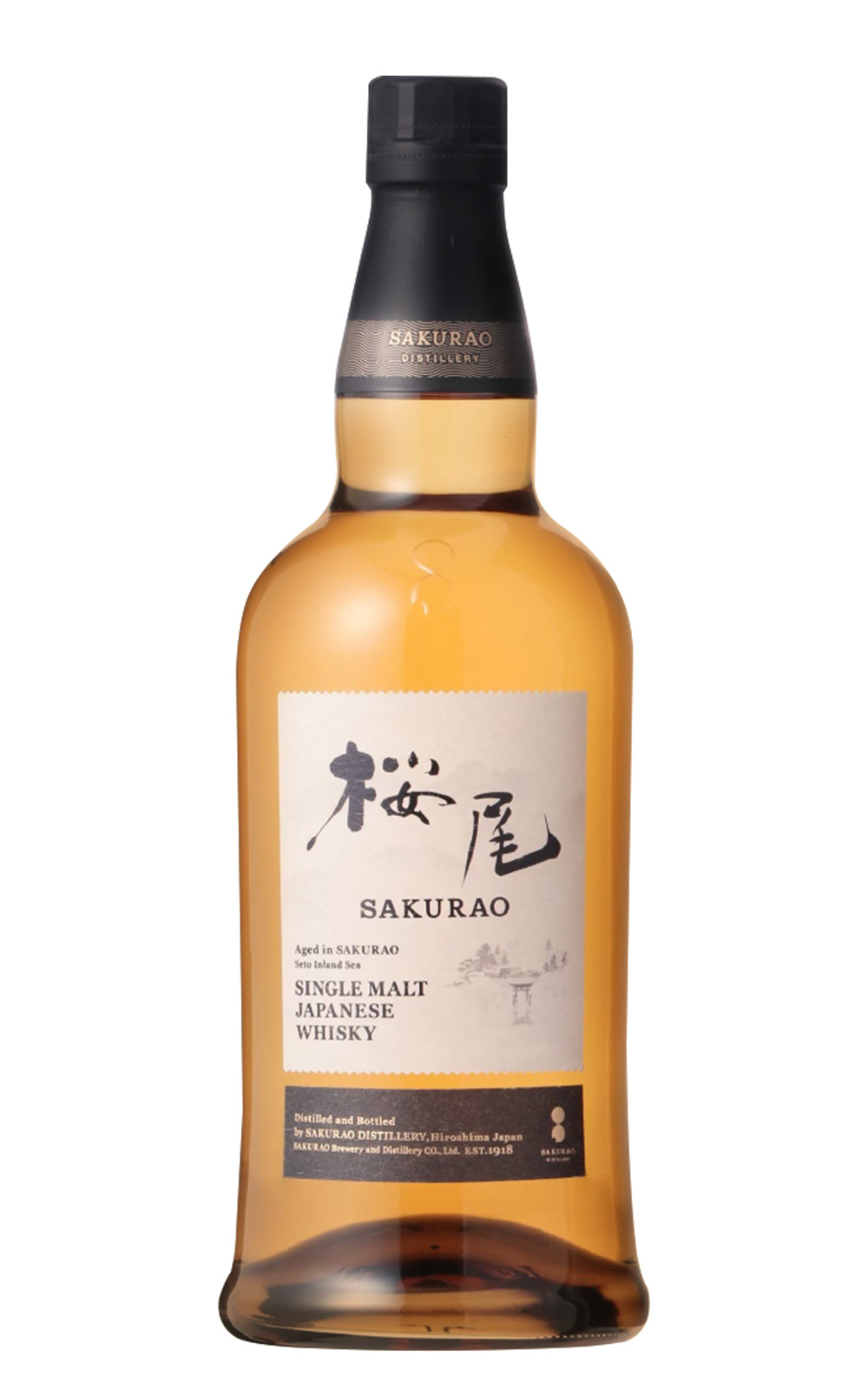 Sakurao Distillery 桜尾 Single Malt Japanese Whisky 櫻尾蒸餾廠 櫻尾 單一麥芽日本威士忌