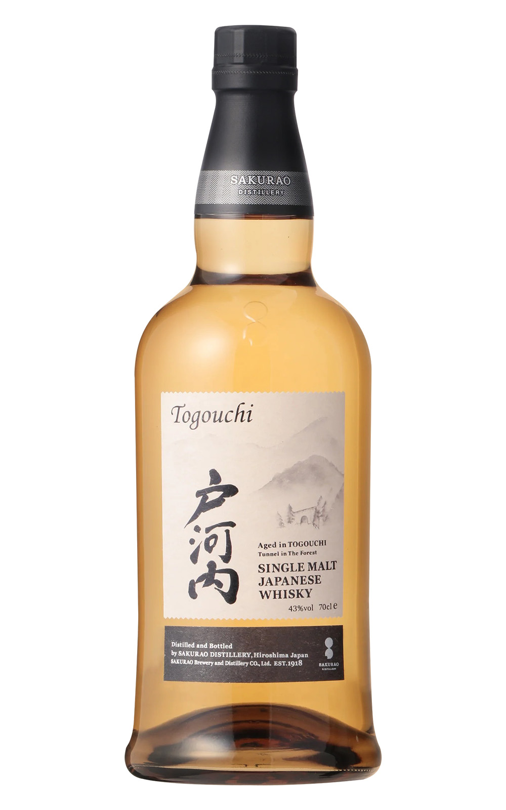Sakurao Distillery 戸河内 Single Malt Japanese Whisky 櫻尾蒸餾廠 戸河内 單一麥芽日本威士忌