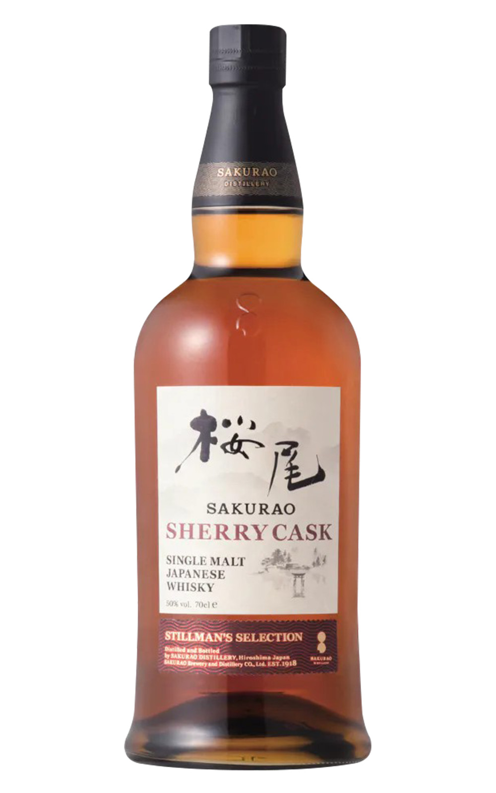 Sakurao Distillery 桜尾 Stillman s Selection Sherry Cask Single Malt Japanese Whisky 櫻尾蒸餾廠 櫻尾 蒸餾者精選系列 雪莉桶單一麥芽日本威士忌