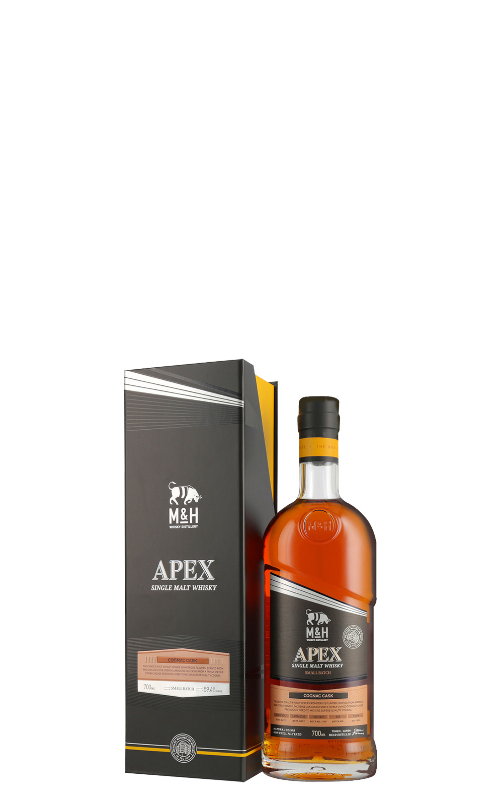 Milk Honey Whisky Distillery APEX Cognac Cask Single Malt Whisky 奶與蜜蒸餾廠 尖端系列 干邑桶 單一麥芽威士忌