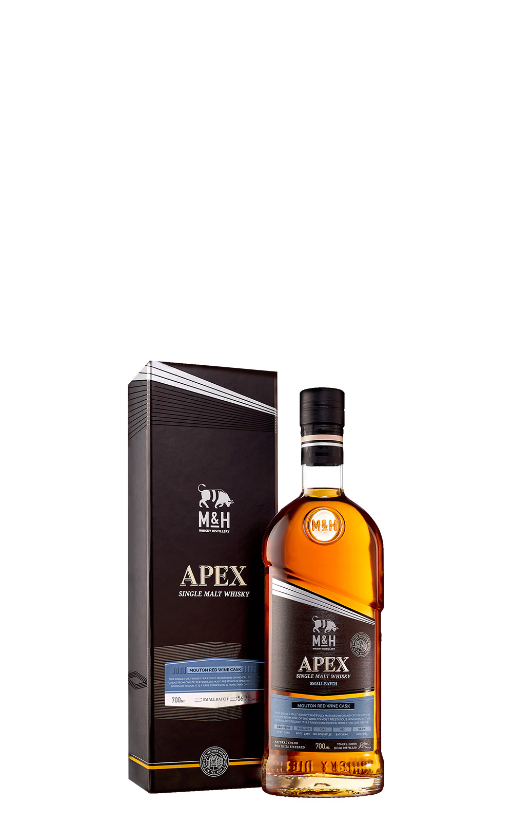 Milk Honey Whisky Distillery APEX Mouton Red Wine Cask Single Malt Whisky 奶與蜜蒸餾廠 尖端系列 紅酒桶 單一麥芽威士忌
