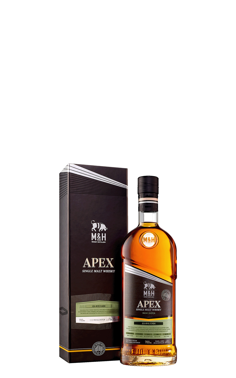 Milk Honey Whisky Distillery APEX Ex Rye Single Malt Whisky 奶與蜜蒸餾廠 尖端系列 裸麥桶 單一麥芽威士忌