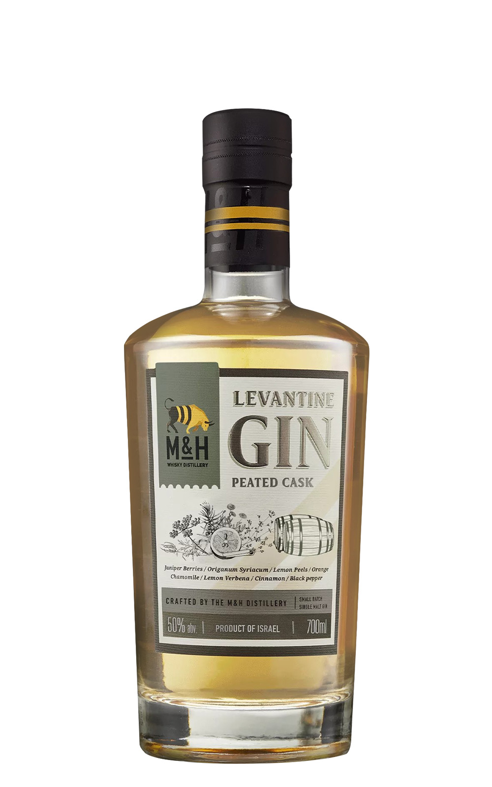 Milk Honey Whisky Distillery Levantine Peated Cask Gin 奶與蜜蒸餾廠 泥煤桶陳 黎凡特地中海琴酒