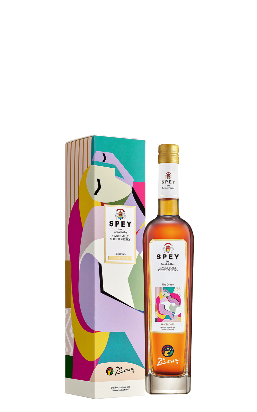 Spey Picasso® The Dream 2012 Single Malt Scotch Whisky 詩貝酒廠 畢卡索靈感系列 夢 2012 單一麥芽蘇格蘭威士忌