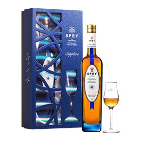 Spey-"Sapphire" Single Malt Scotch Whisky (2024 Gift Box with Bag)
