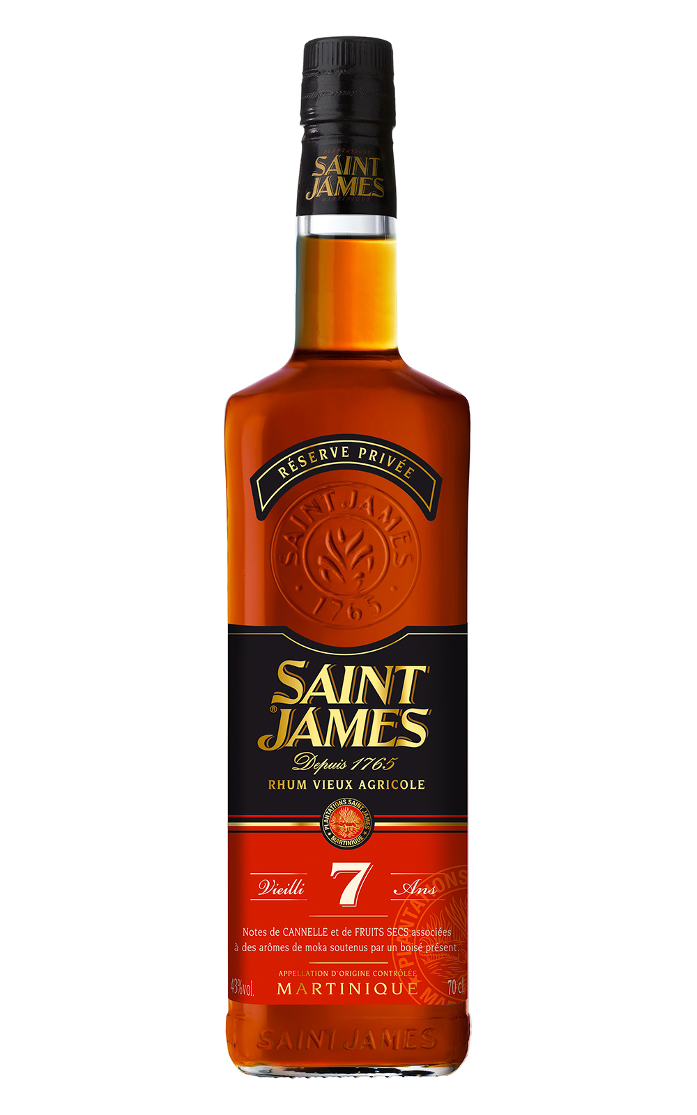 Saint James Rhum Vieux 7 Ans 聖詹姆士酒廠 法式A O C 7年蘭姆酒